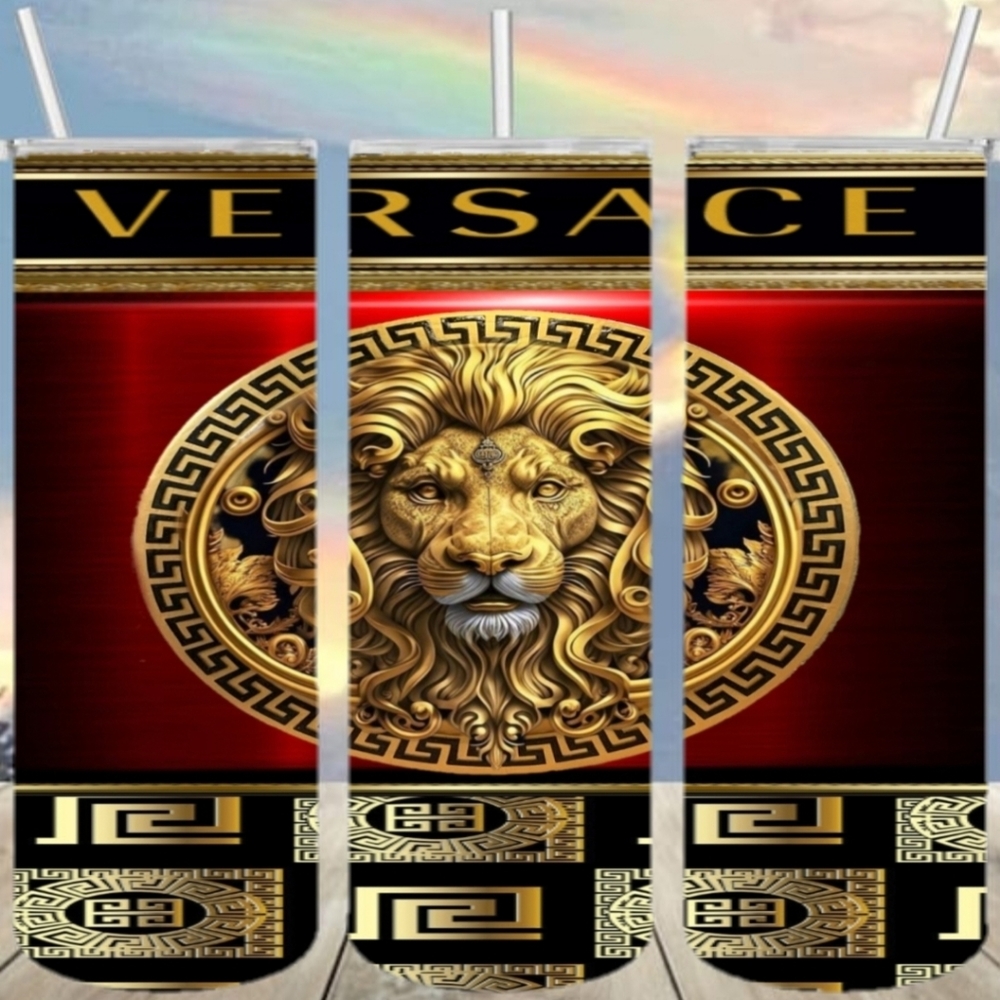 Lion King Versace tumbler